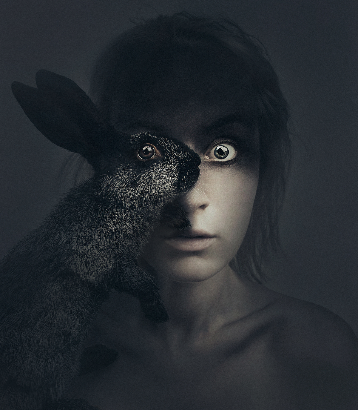 Village Auto Body >> Animeyed, des autoportraits avec des yeux d’animaux Village Auto Body >> Animeyed, des autoportraits avec des yeux d’animaux