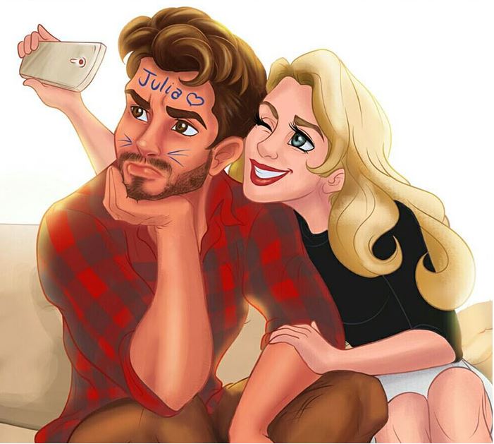 12 illustrations sur la vie de couple