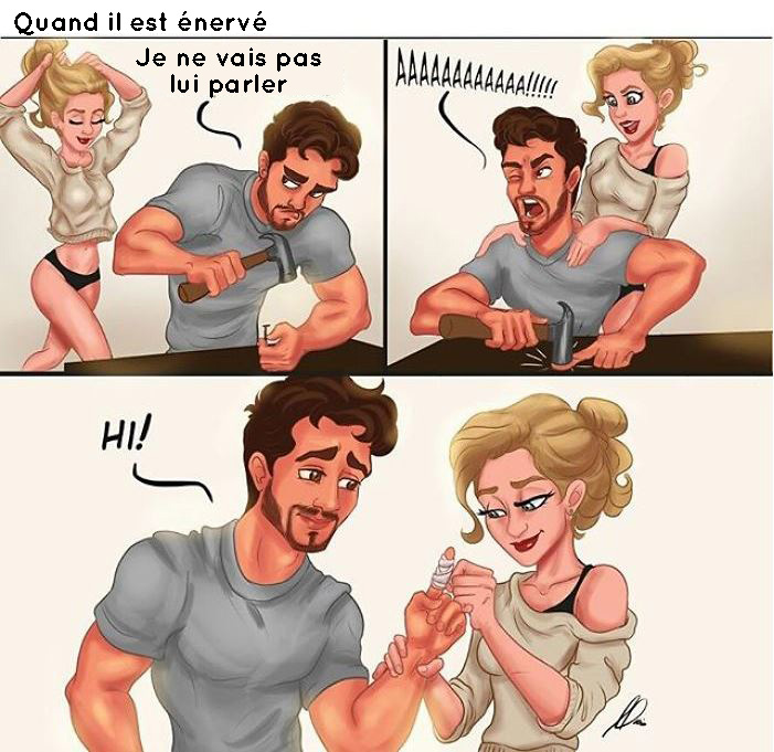 12 illustrations sur la vie de couple