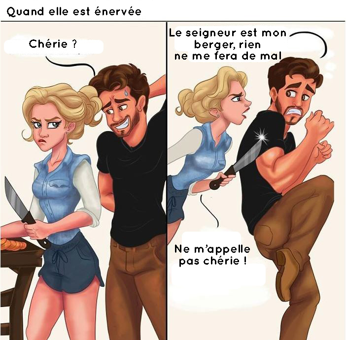 12 illustrations sur la vie de couple