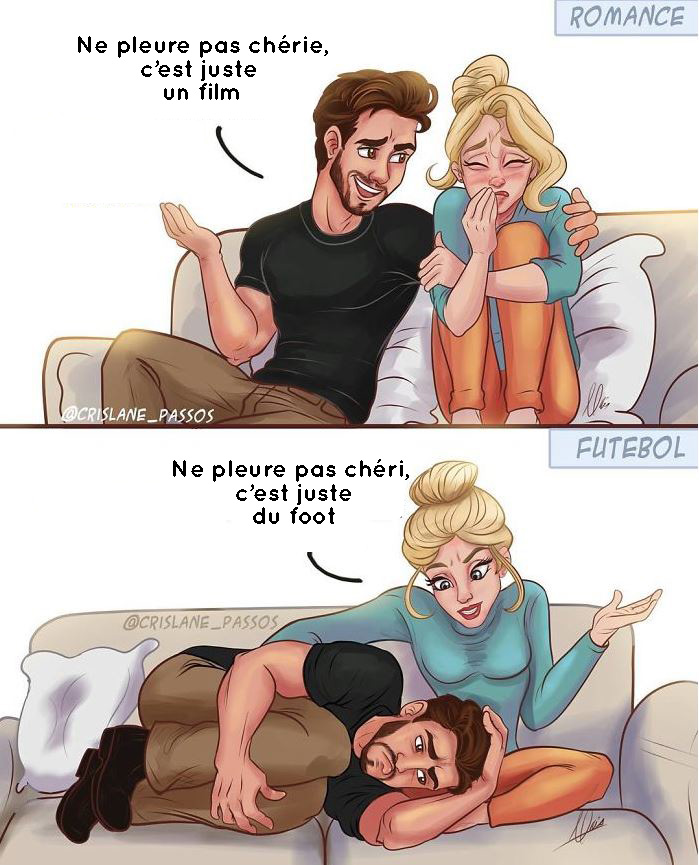12 illustrations sur la vie de couple