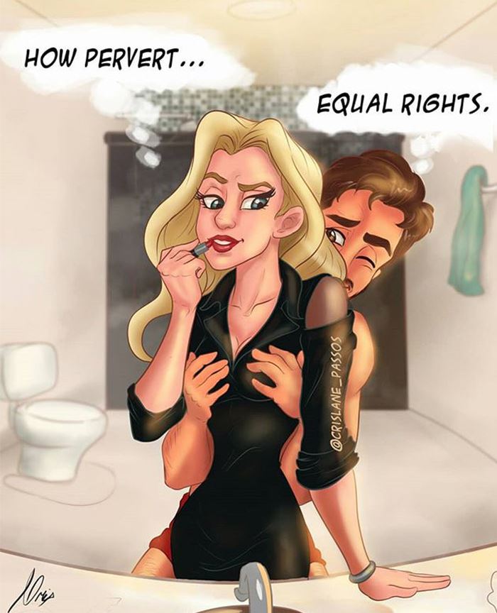 12 illustrations sur la vie de couple