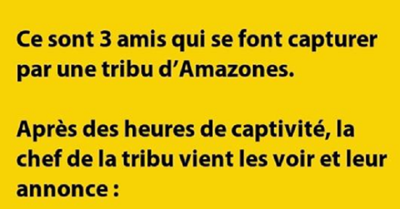 Pourquoi Je Ne Recois Pas Certain Sms Blagues : Ce sont 3 amis qui se font capturer par les...