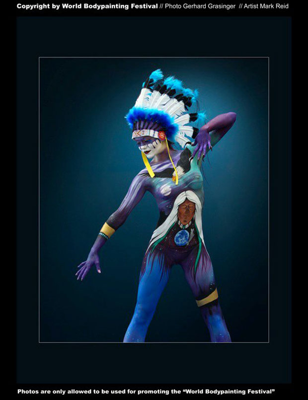 24 des plus inspirants corps peints du "World Bodypainting Festival"