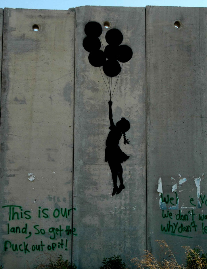 Banksy l'artiste vous fera voir le monde d’une autre façon avec ses