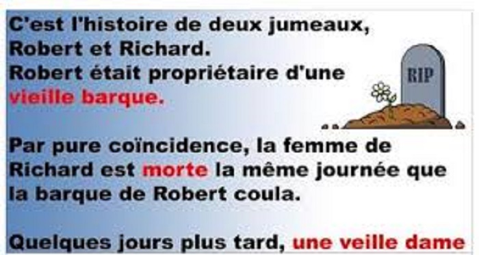 Télécharger gratuitement Images Blague C Est L Histoire De Deux Jumeaux Robert Et Richard dernière salutations