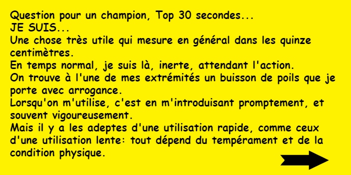 Téléchargement gratuit Images Blague Question Pour Un Champion Top 30 Secondes le plus cool par