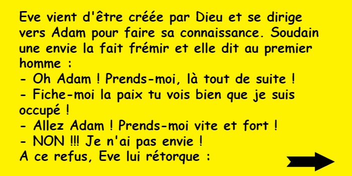 Scarica Gratis Images Blague Eve Vient D Etre Creee actualisé salutations