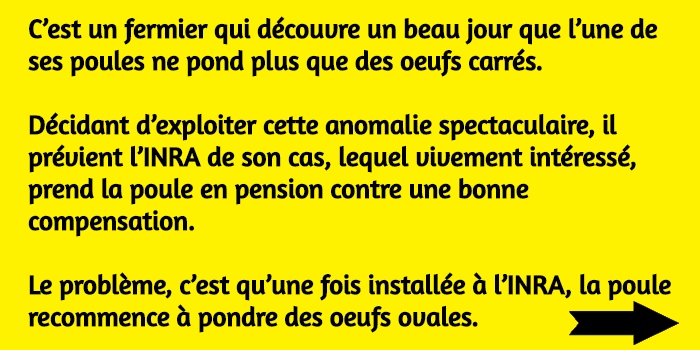 Télécharger gratuitement Images Blague La Poule Aux œufs Carres le plus cool salutations