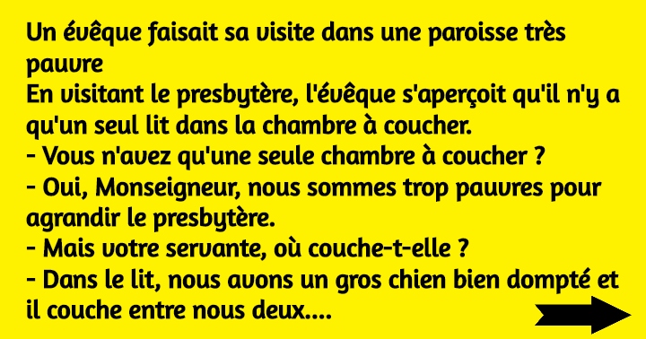 Télécharger gratuitement Images Blague Un Eveque Faisait Sa Visite Dans Une Paroisse Tres Pauvre le plus cool salutations