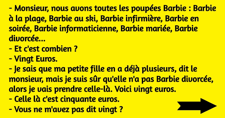 je veux barbie