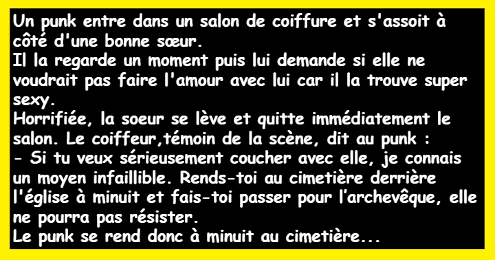 Télécharger gratuitement Images Blague Le Punk Et La Bonne Sœur dernière salutations