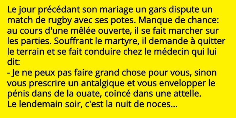 Téléchargement gratuit Images Blague Les Parties Du Rugbyman dernière par